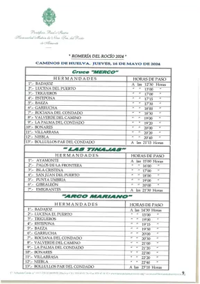 HORARIOS DE PASO-9