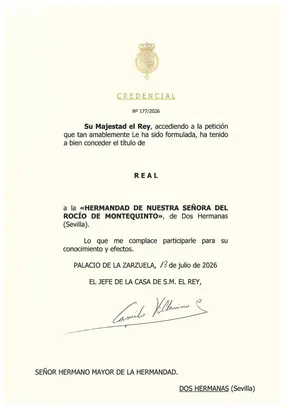 Montequinto titulo de real