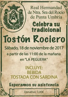 Punta Umbría toston rociero