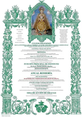 Triana cultos 2016 rocio