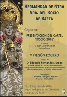 Baeza cartel 2016