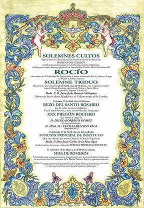Mairena del Aljarafe triduo 2018