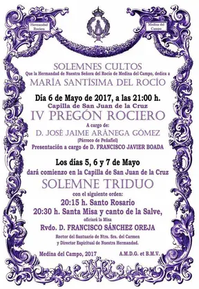 Medina del Campo Triduo 2017