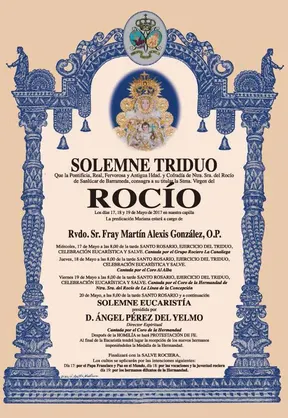 Sanlucar de Barrameda - Triduo 2017