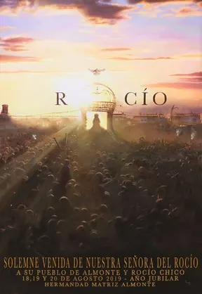 Venida virgen rocio 2019-cartel