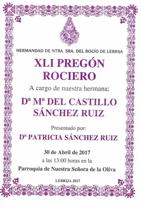 Lebrija pregon 2017