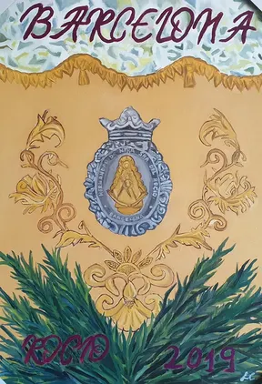 Barcelona Cartel de la romeria del rocio 2019
