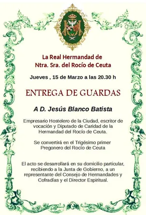 Ceuta entrega guardas pregon 2018
