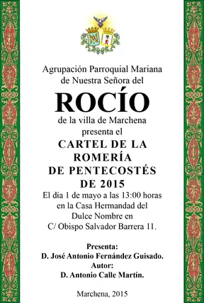cartel marchena presentacion 2015