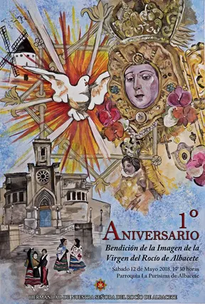 1 aniversario Bendicion virgen rocio de albacete