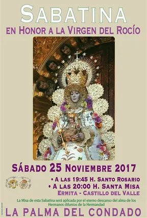 La Palma sabatina noviembre