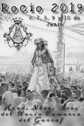 cartel rocio 2019 Comarca del Garraf