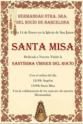 Barcelona santa misa
