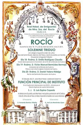 Emigrantes triduo 2018