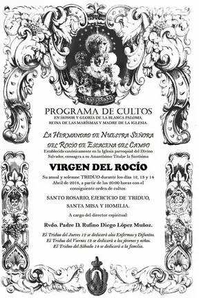Escacena cultos 2018