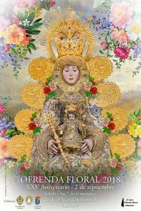 Ofrenda floral rocio 2018