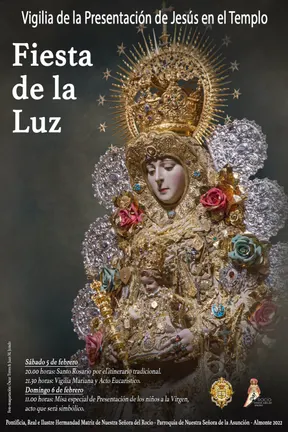 fiesta de la luz rocio 2022