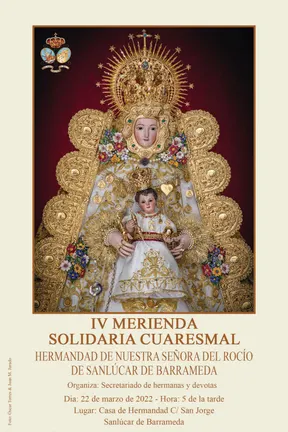 Rocio sanlucar de barrameda merienda solidaria