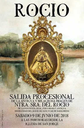 Sanlucar de Barrameda salida virgen rocio 2018