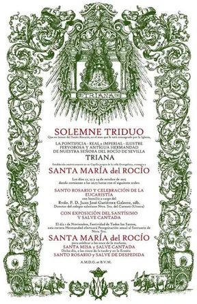 Triana triduo 2015