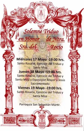 San Sebastian de los Reyes triduo 2017