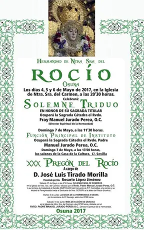 Osuna Triduo 2017