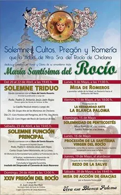 Chiclana cultos 2016
