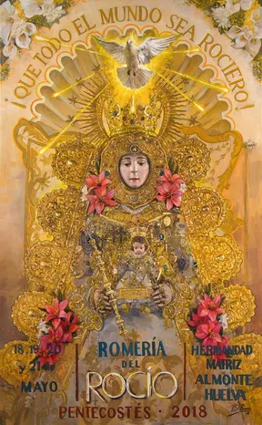 Cartel Romeria rocio 2018-2