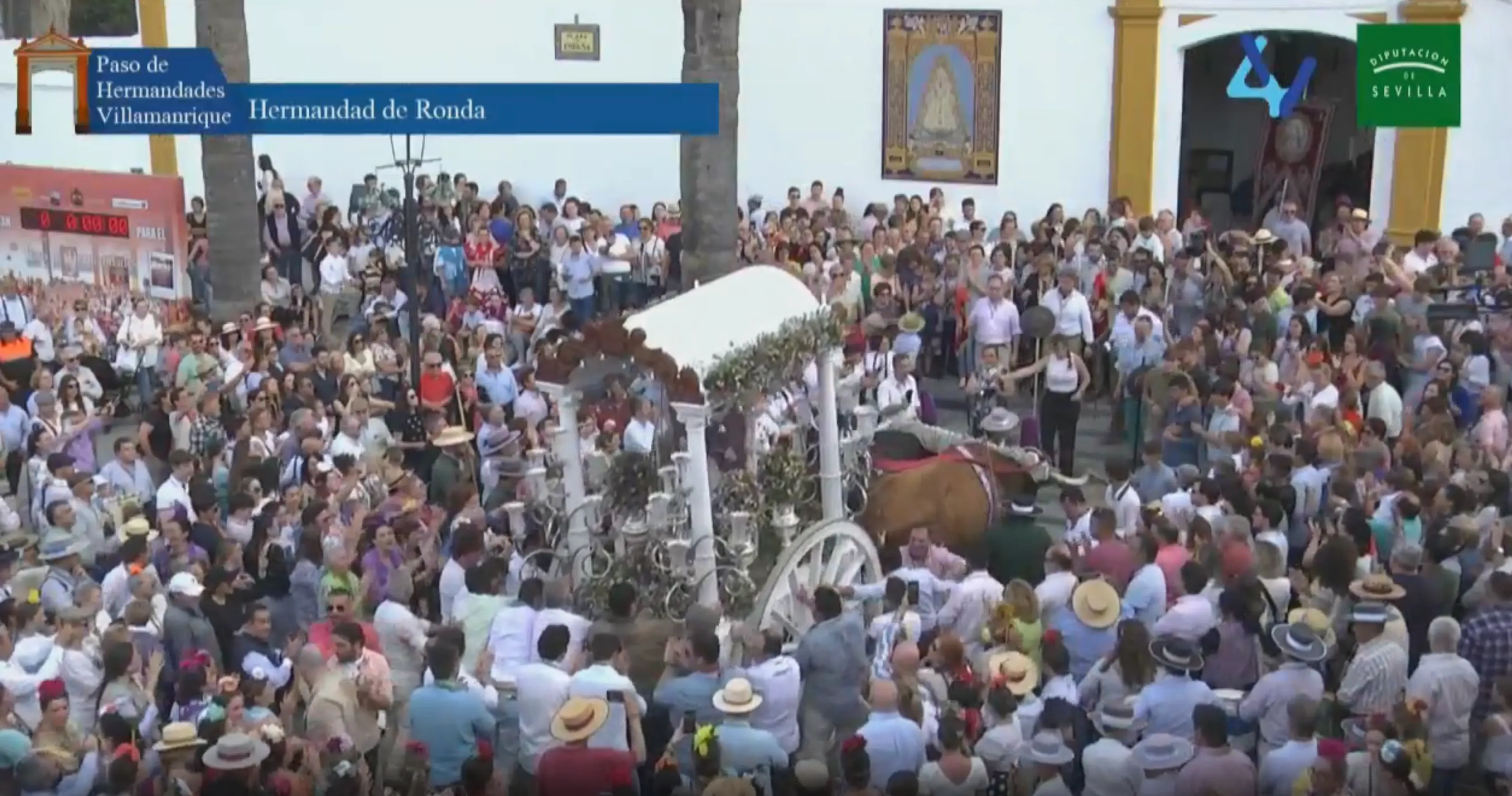 Presentacion rocio ronda en villamanrique 2023-2