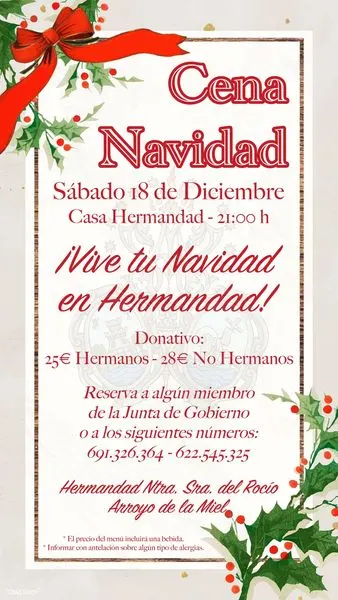 navidad 2021 rocio arroyo de la miel