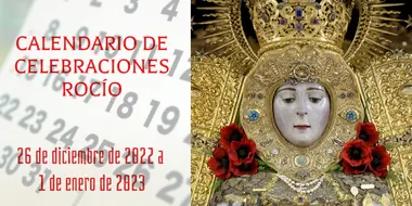 celebraciones para la semana del 26 de Diciembre al 1 de Enero, en el Santuario de Ntra. Sra. del Rocio-3