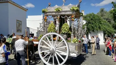 Momentos del Camino al Rocio 2019-Santiponce
