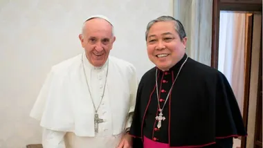 nuncio del papa en la misa pontifical de 2023