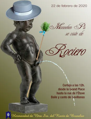 Bruselas Manneken- pis rociero