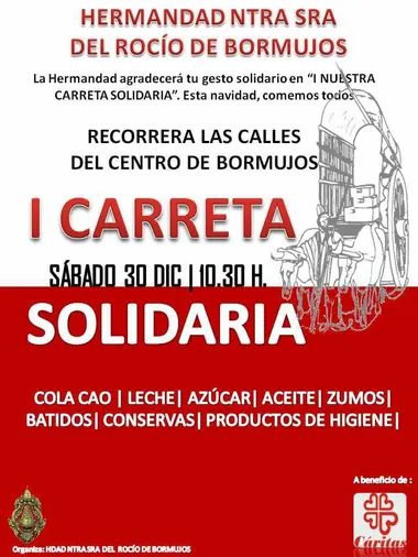 Bormujos carreta solidaria navidad rocio