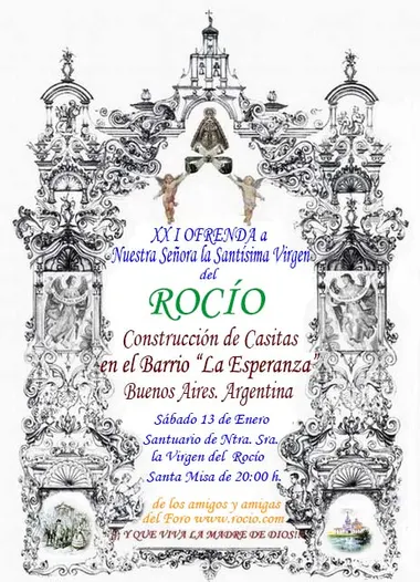 Misa ofrenda del foro del rocio 2023