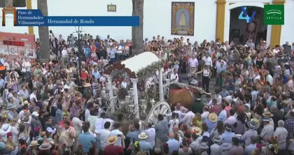 Presentacion rocio ronda en villamanrique 2023-2