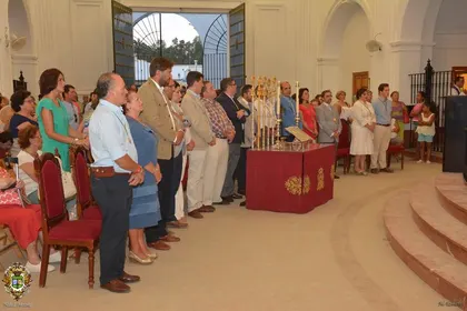 2015-Primer día de Triduo Preparatorio del Rocío Chico-1