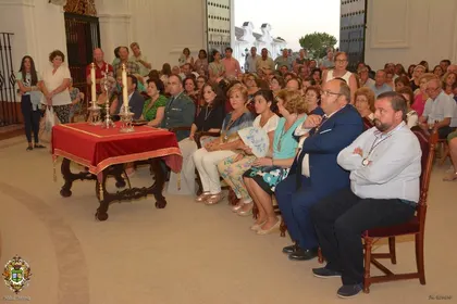 2015-Primer día de Triduo Preparatorio del Rocío Chico-2