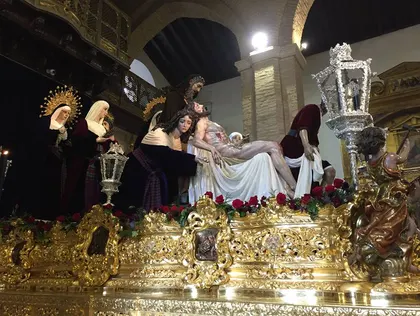 Stmo. Cristo de la Caridad en su Traslado al Sepulcro