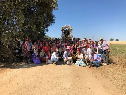 Momentos del Camino al Rocio 2019- Sevilla Sur