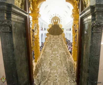 Presentacion ninos a la Virgen del Rocio 2018-2