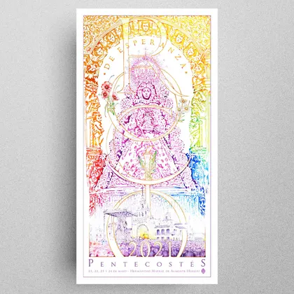 cartel rocio pentecostes 2021