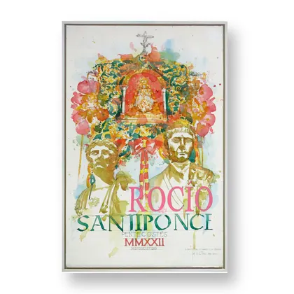 cartel rocio 2022 Santiponce