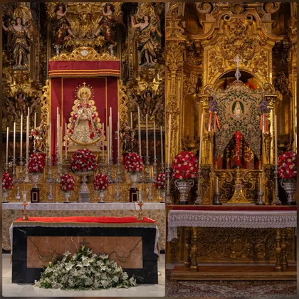 Altar de cultos rocio 2026-Sevilla