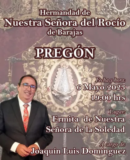Pregon rocio 2023 Barajas