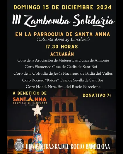 rocio navidad 2024 barcelona