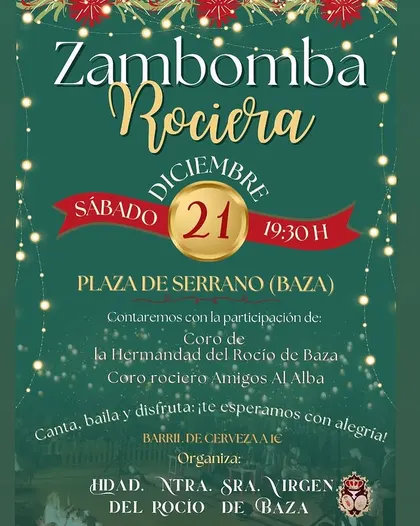 rocio navidad 2024 baza
