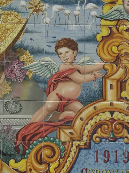 Retablo ceramico centenario coronacion rocio 2019-24