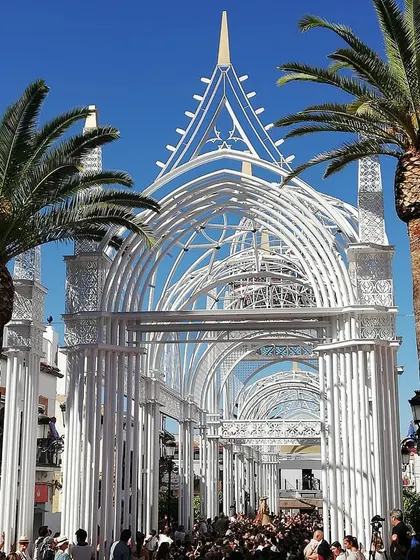 la virgen del rocio en Almonte traslado 2019-1